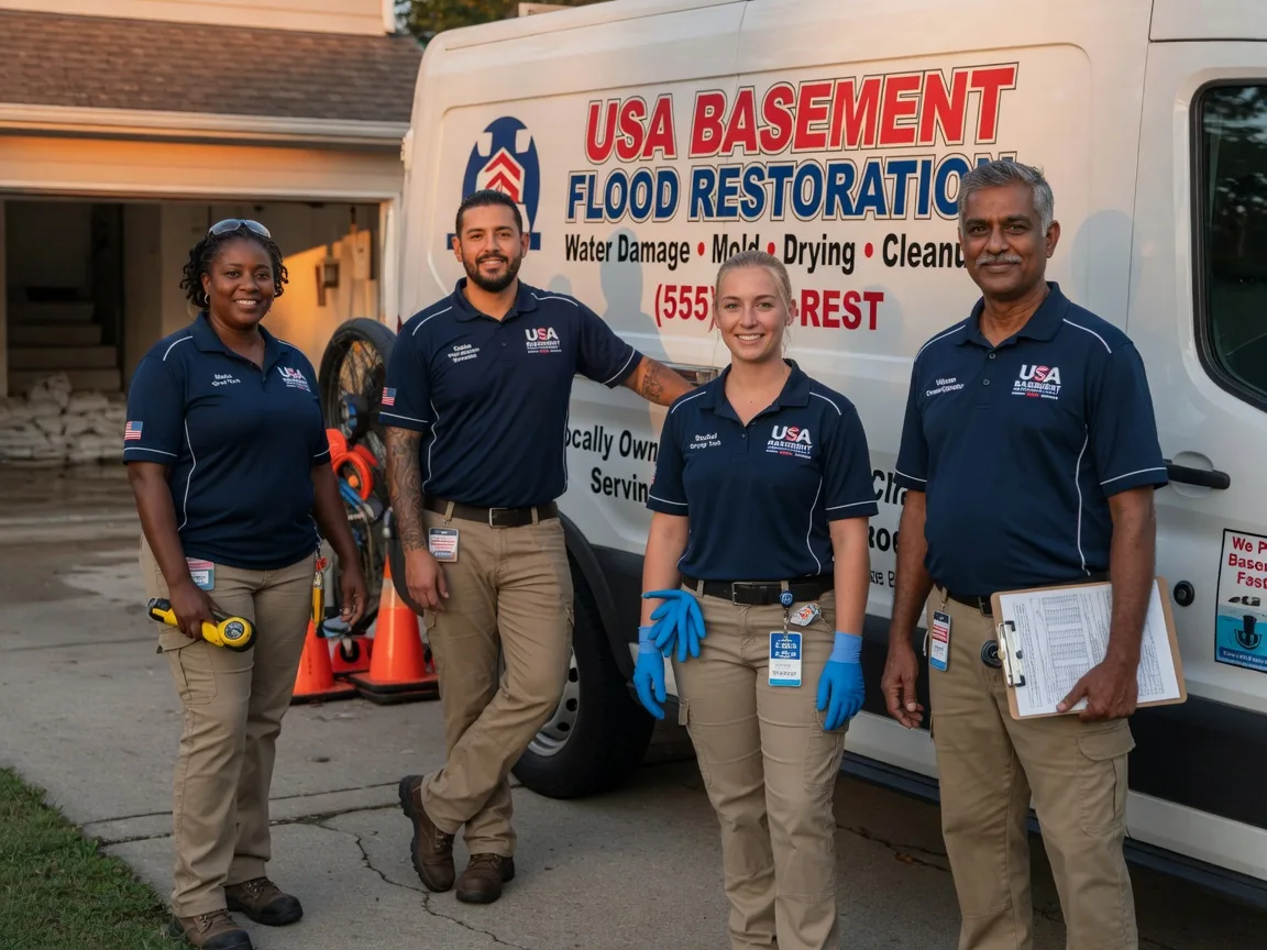 Basement Flood Cleanup company in Evansville, WY