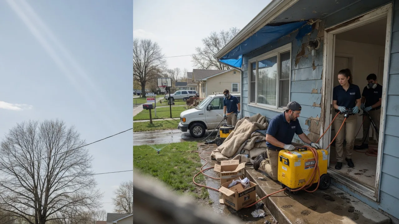 Basement Flood Cleanup in Evansville, WY near me